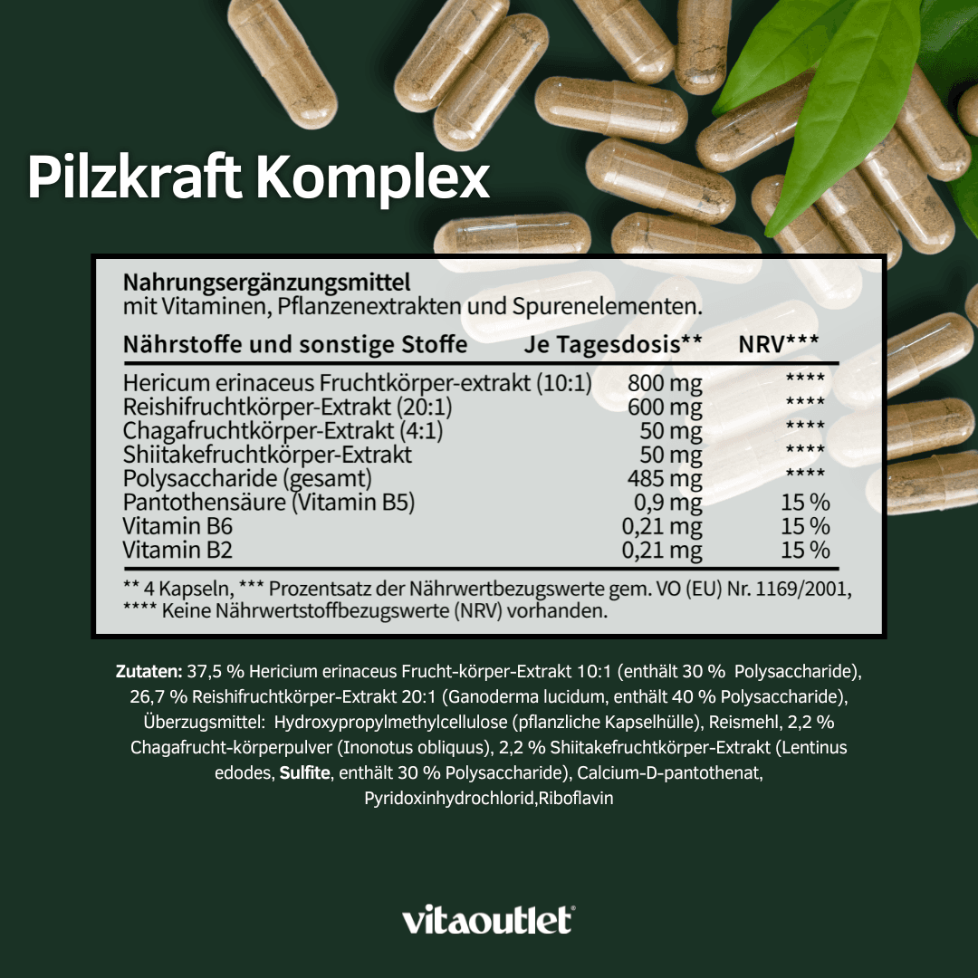 Reishi Pilz Komplex